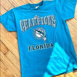 1997 Florida Marlins World Series Championship Shirt